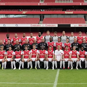 Arsenal squad. Arsenal 1st Team Photocall and Membersday. Emirates Stadium, 5 / 8 / 10