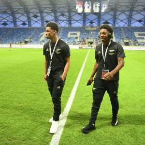 Arsenal Squad Prepares for Arsenal v Olympique Lyonnais: Dubai Super Cup Showdown, UAE, 2022 Arsenal Squad Prepares for Arsenal v Olympique Lyonnais: Dubai Super Cup Showdown, UAE, 2022
