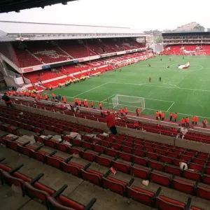 Arsenal Stadium Print, Empty Stand after 2006 FA Premiership Match
