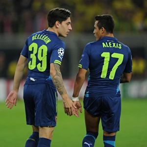 Arsenal Stars: Hector Bellerin and Alexis Sanchez Unite Ahead of Borussia Dortmund Showdown in Champions League