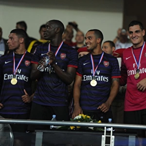 Arsenal Stars Post-Match: Malaysia XI vs Arsenal (2012-13)