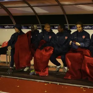 Arsenal substitutes Emmanuel Adebayor