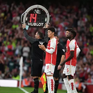 Arsenal Substitutes Ready: Arsenal FC vs Manchester City, Premier League 2023-24