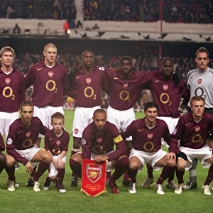 The Arsenal team. Arsenal 0: 0 Ajax