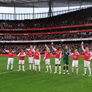 Arsenal Team Line-Up vs. Queens Park Rangers (Premier League, 2011-12)