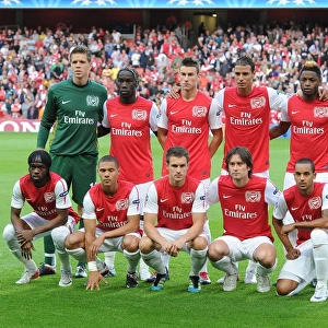 Arsenal Team Line-up vs Udinese - UEFA Champions League Play-Off, 2011