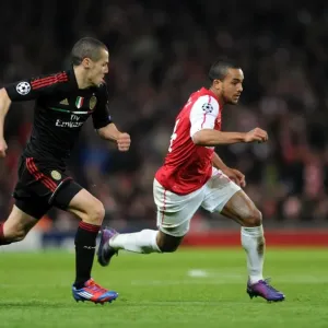 Arsenal Thrashes AC Milan 3-0 in Champions League: Theo Walcott Shines Arsenal Thrashes AC Milan 3-0 in Champions League: Theo Walcott Shines