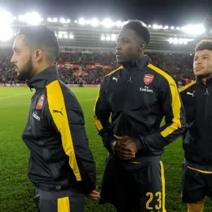 Arsenal Trio Prepare for FA Cup Clash against Southampton Arsenal Trio Prepare for FA Cup Clash against Southampton
