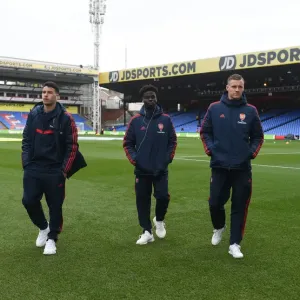 Arsenal Trio Ready: Martinelli, Saka, Leno Before Crystal Palace Clash (Premier League 2019-20) Arsenal Trio Ready: Martinelli, Saka, Leno Before Crystal Palace Clash (Premier League 2019-20)