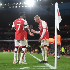 Arsenal Triumph Print - Double Strike Celebration