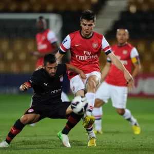 Arsenal U19 vs Olympiacos U19: Jon Toral vs Emmanouil Siopos Clash in NextGen Series Arsenal U19 vs Olympiacos U19: Jon Toral vs Emmanouil Siopos Clash in NextGen Series