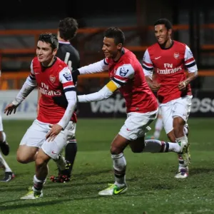 Arsenal U19s in Action: Toral and Angha's Goal Celebration vs Athletico Bilbao in NextGen Series Arsenal U19s in Action: Toral and Angha's Goal Celebration vs Athletico Bilbao in NextGen Series