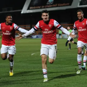 Arsenal U19s Triumph: Jon Toral, Chuba Akpom, and Martin Angha Celebrate Goals Against Athletico Bilbao U19 - NextGen Series Arsenal U19s Triumph: Jon Toral, Chuba Akpom, and Martin Angha Celebrate Goals Against Athletico Bilbao U19 - NextGen Series