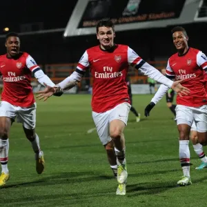 Arsenal U19s Triumph: Toral, Akpom, Angha Celebrate Goals vs. Athletico Bilbao in NextGen Series Arsenal U19s Triumph: Toral, Akpom, Angha Celebrate Goals vs. Athletico Bilbao in NextGen Series