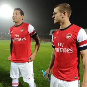 Arsenal U21: Andre Santos and Jack Wilshere Prepare for Reading U21 Clash Arsenal U21: Andre Santos and Jack Wilshere Prepare for Reading U21 Clash