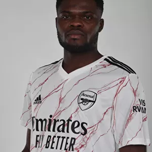 Arsenal Unveil New Signing Thomas Partey at London Colney Training Ground