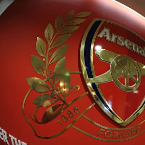 Arsenal Unveils New Crest at Emirates Stadium during Emirates Cup Match against New York Red Bulls, 2011