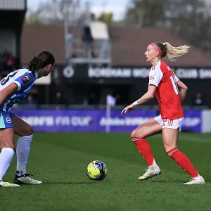 Arsenal v Brighton & Hove Albion - Adobe Women's FA Cup Quarter Final<br> Arsenal v Brighton & Hove Albion - Adobe Women's FA Cup Quarter Final