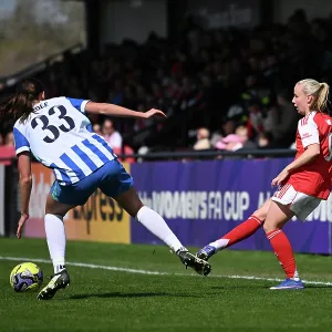 Arsenal v Brighton & Hove Albion - Adobe Women's FA Cup Quarter Final<br> Arsenal v Brighton & Hove Albion - Adobe Women's FA Cup Quarter Final