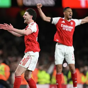 Arsenal v Burnley Print - Premier League Match at Emirates Stadium