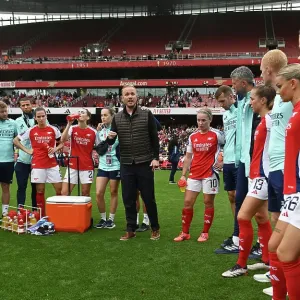 Arsenal v Manchester City - Barclays Women's Super League LONDON, ENGLAND - SEPTEMBER 22: Jonas Eidevall manager of Arsenal during the Barclays Women's Super League match between Arsenal