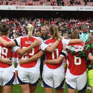 Arsenal v Manchester City - Barclays Women's Super League LONDON, ENGLAND - SEPTEMBER 22: during the Barclays Women's Super League match between Arsenal and Manchester City at Emirates Stadium on September 22, 2024 in London, England