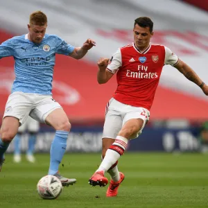 Arsenal 2019-20 Jigsaw Puzzle Collection: Arsenal v Manchester City - FA Cup Semi-Final 2019-20