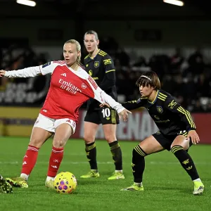 Arsenal v Manchester United - Subway Women's League Cup Semi Final<br> Arsenal v Manchester United - Subway Women's League Cup Semi Final