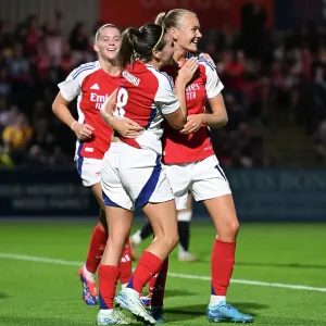 Arsenal v Rosenborg: UEFA Women's Champions League First Round Mini-Tournament Final Arsenal v Rosenborg: UEFA Women's Champions League First Round Mini-Tournament Final