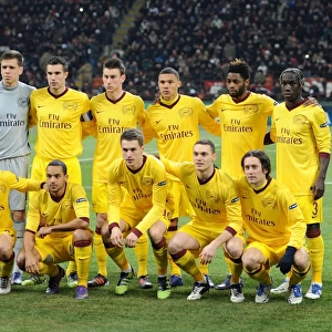 Season 2011-12 Canvas Print Collection: AC Milan v Arsenal 2011-12
