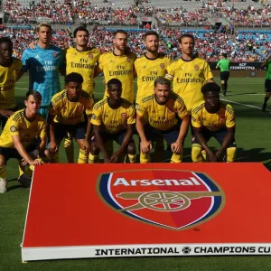 Arsenal vs. ACF Fiorentina: 2019 International Champions Cup Match at Bank of America Stadium, Charlotte