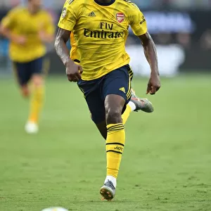 Arsenal vs. ACF Fiorentina: Eddie Nketiah Shines in 2019 International Champions Cup, Charlotte