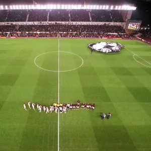 Arsenal vs Ajax: The Battle Lines, 0-0, UEFA Champions League, Group B, Highbury, London, 7/12/05