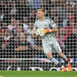 Arsenal vs Aston Villa: Aaron Ramsdale in Action at the Emirates Stadium (2022-23)