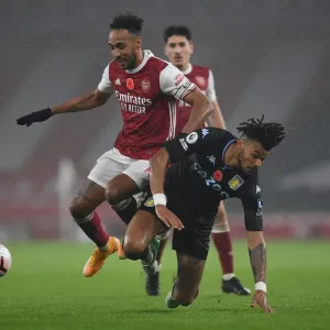 Arsenal vs Aston Villa: Aubameyang vs Mings - Premier League Clash at Emirates Stadium (November 2020)
