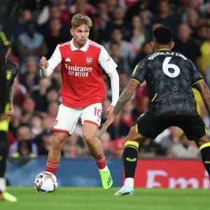 Arsenal vs Aston Villa: Emile Smith Rowe Clashes with Douglas Luiz in Premier League Showdown (2022-23) Arsenal vs Aston Villa: Emile Smith Rowe Clashes with Douglas Luiz in Premier League Showdown (2022-23)