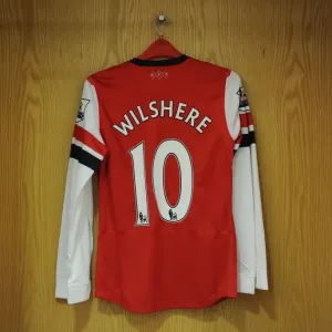 Arsenal vs Aston Villa: Jack Wilshere's Shirt at Emirates Stadium (2012-13)