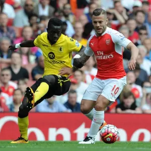 Arsenal vs. Aston Villa Showdown: Wilshere vs. Gana Clash (2015-16) Arsenal vs. Aston Villa Showdown: Wilshere vs. Gana Clash (2015-16)