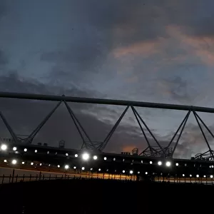 Arsenal vs Aston Villa: Sunset at the Emirates Stadium