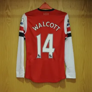 Arsenal vs Aston Villa: Theo Walcott's Jersey at Emirates Stadium (2012-13)