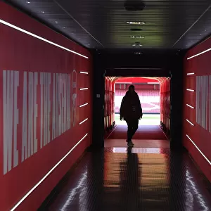 Arsenal vs Aston Villa: The Tunnel at Emirates Stadium - Premier League Showdown (2021-22)