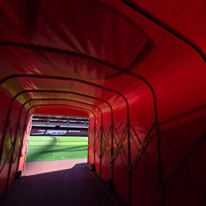 Arsenal vs Aston Villa: Tunnel Moment at Emirates Stadium - Premier League 2021-22