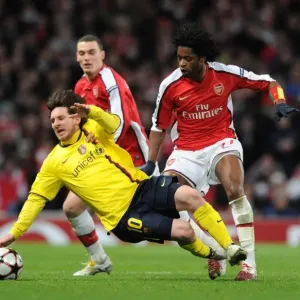 Arsenal vs. Barcelona: Alex Song vs. Lionel Messi - Thrilling Quarter-Final Draw at Emirates Stadium, UEFA Champions League