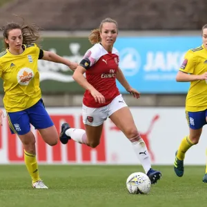 Arsenal vs Birmingham Women: Lia Walti and Chloe Arthur Clash in WSL Action Arsenal vs Birmingham Women: Lia Walti and Chloe Arthur Clash in WSL Action