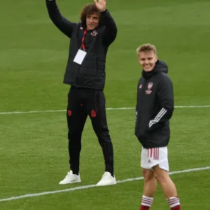 Arsenal vs Brighton & Hove Albion: David Luiz's Emotional Reaction (2020-21) Arsenal vs Brighton & Hove Albion: David Luiz's Emotional Reaction (2020-21)