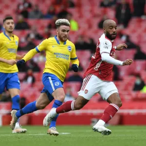 Arsenal vs Brighton: Lacazette vs Connolly - Premier League Showdown: A Battle of Stars at Emirates Stadium Arsenal vs Brighton: Lacazette vs Connolly - Premier League Showdown: A Battle of Stars at Emirates Stadium