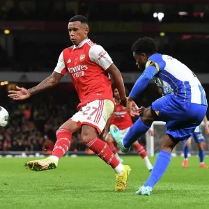 Arsenal vs Brighton: Marquinhos Challenges Lamptey in Carabao Cup Clash