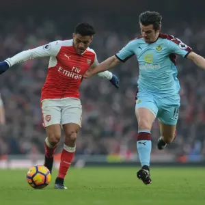 Arsenal vs Burnley: Alexis Sanchez Faces Off Against Joey Barton in Premier League Clash