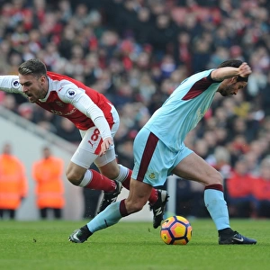 Arsenal vs. Burnley: Intense Battle at Emirates Stadium, January 2017