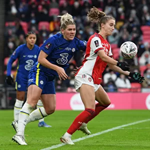 Arsenal vs. Chelsea: A Battle for the FA Cup Title - Vivianne Miedema Faces Off Against Millie Bright